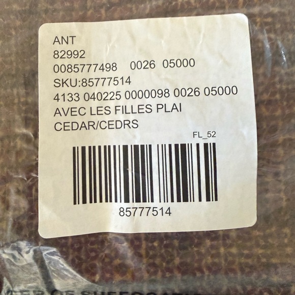 Avec les Filles plaid sequin coat - Picture 5 of 10